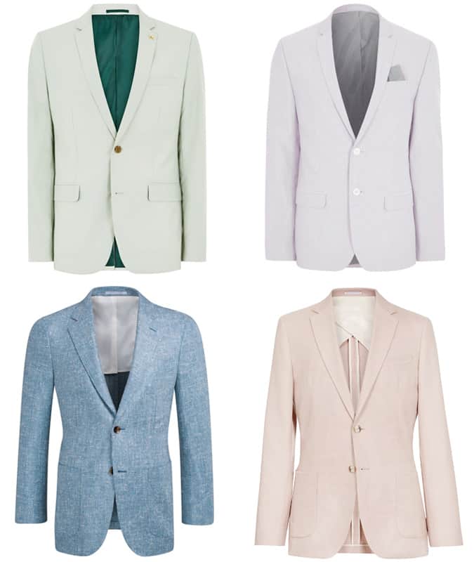 Men's Pastel Blazers