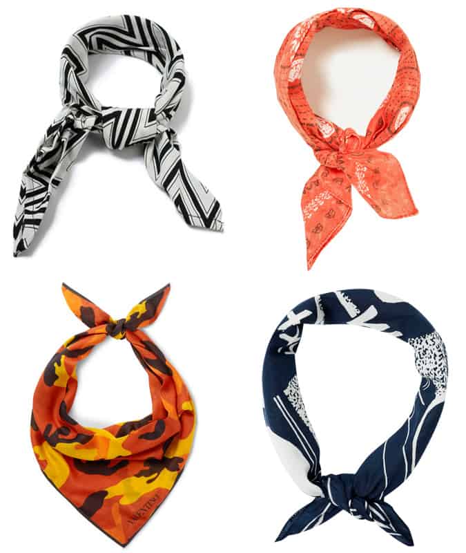 Men's Neckerchiefs and Summer Scarves