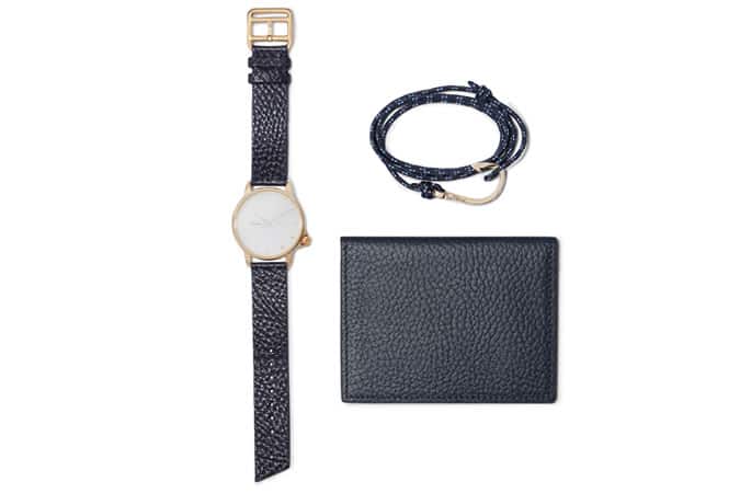 Miansai Watch, Bracelet And Wallet Set