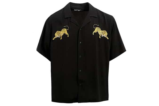 Loom Tiger Black Vacation Shirt