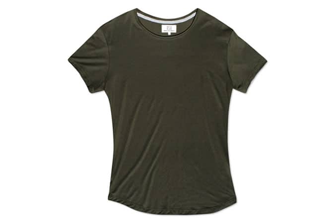 Mocha Salt Crew Neck T-Shirt