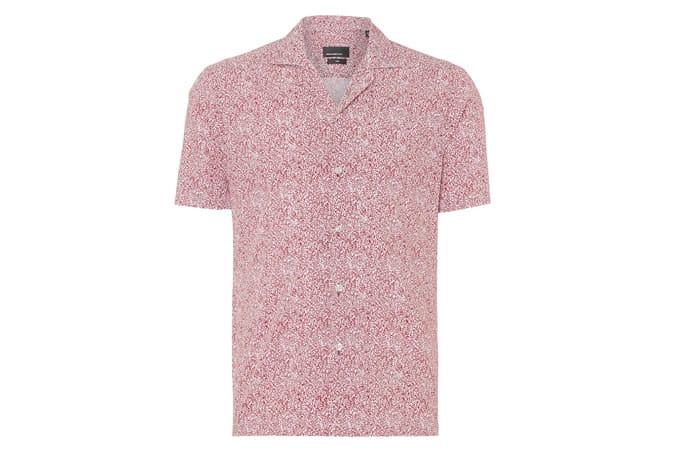 Remus Uomo Slim Fit Floral Print Shirt<
