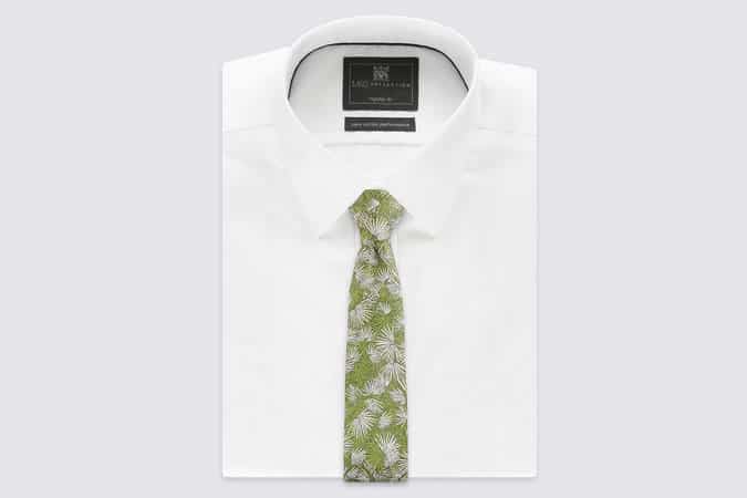 Marks & Spencer Pure Silk Textured Floral Tie