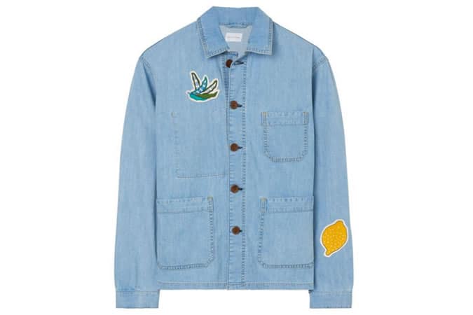 Gant Rugger Embroidered Denim Shirt Jacket