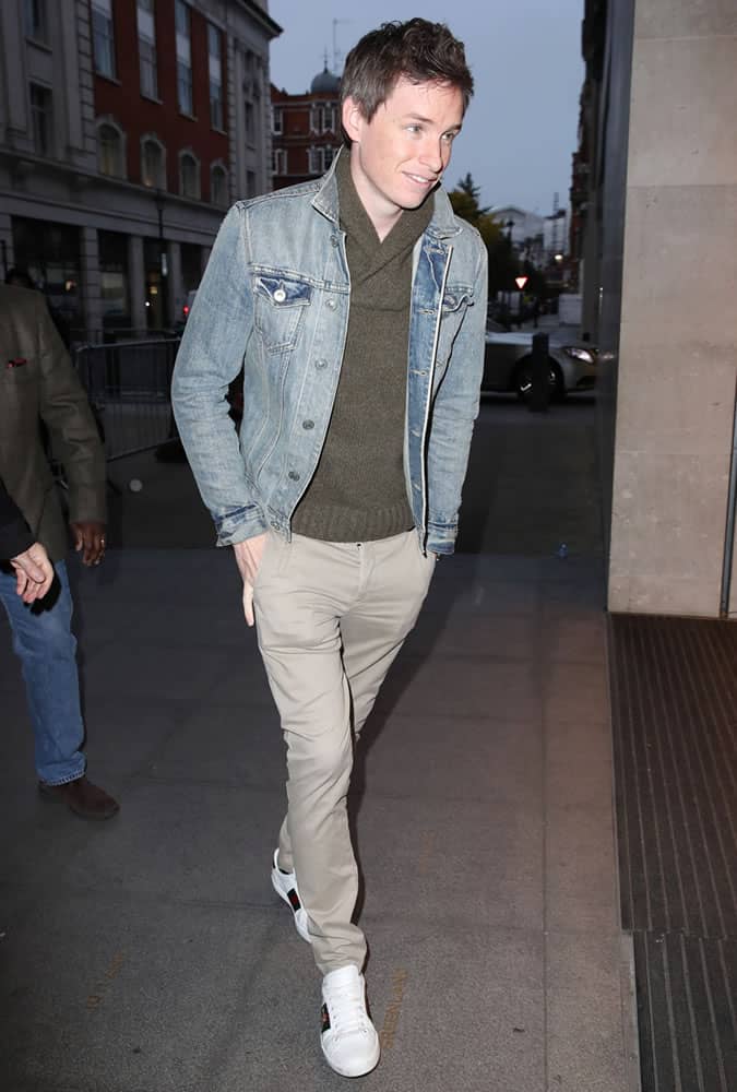Eddie Redmayne Denim Jacket