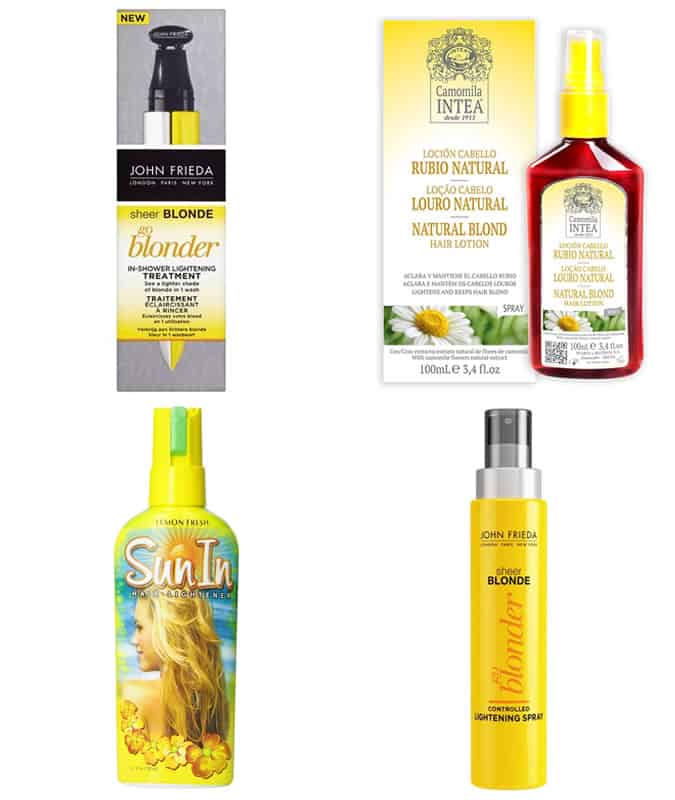 Men's Sun In Hair Lighteners