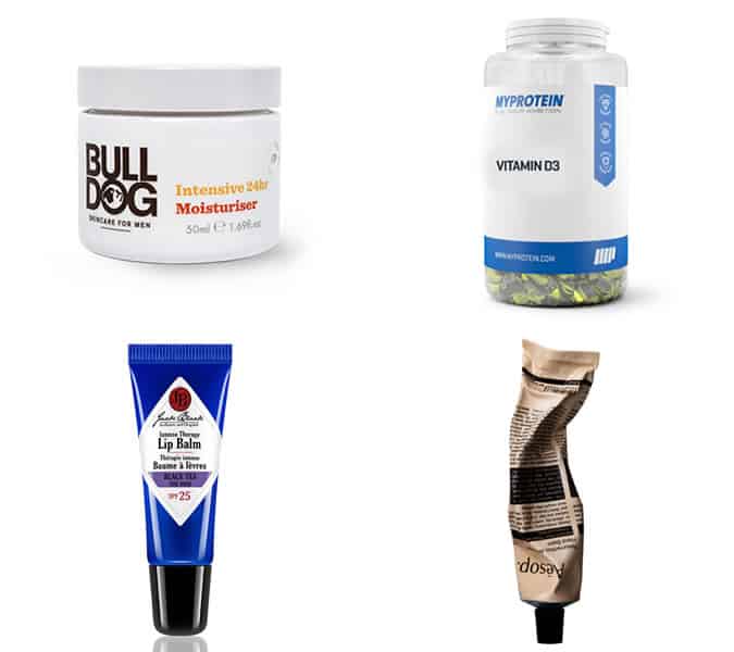 Recommended winter grooming products to stop dry skin