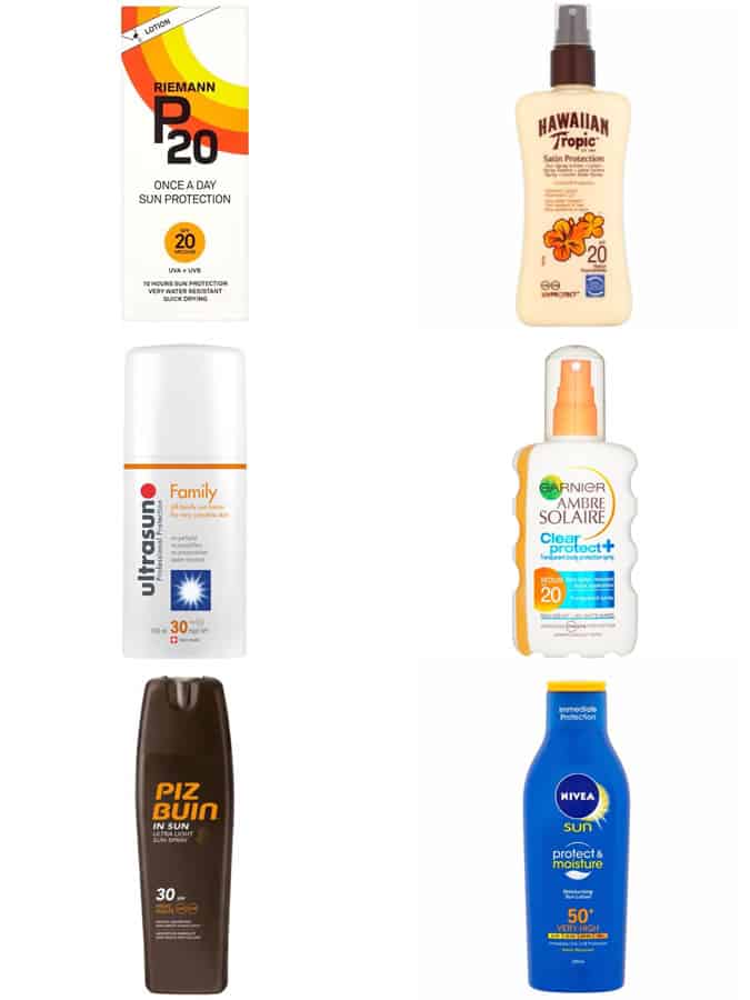 Recommended high-quality SPF sunscreens for summer 2017