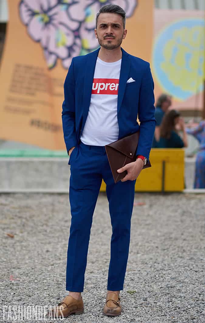 Pitti Uomo 92 Supreme t-shirt