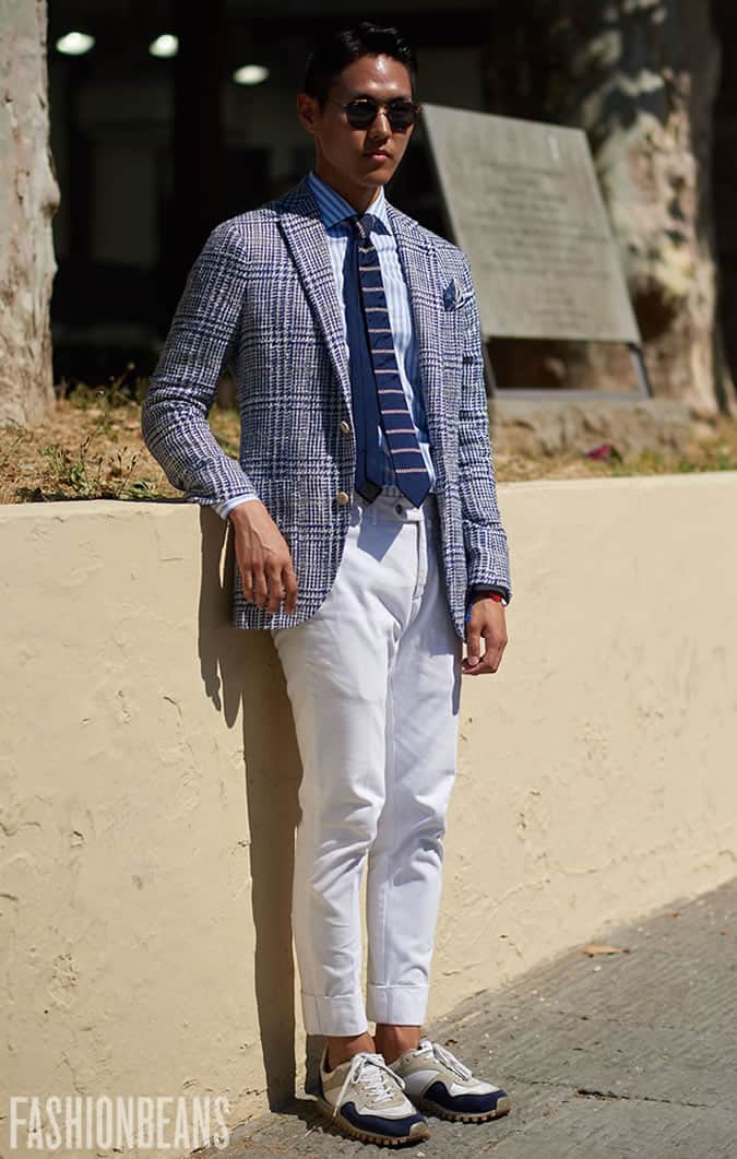 Pitti Uomo 92 stripes