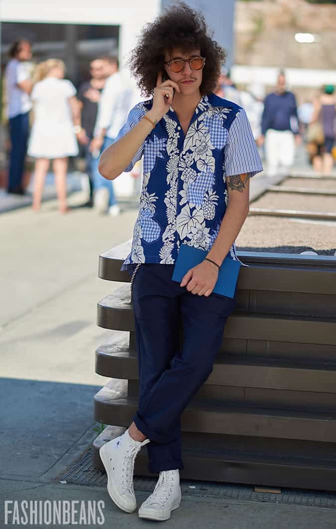 Pitti Uomo 92 Hawaiian shirt