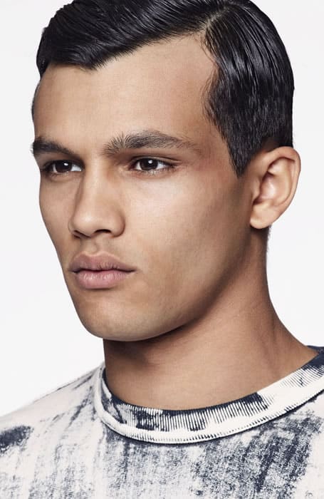 Side Parting Hairstyles With Widow's Peak
