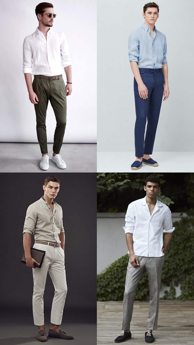 How to wear a linen shirt