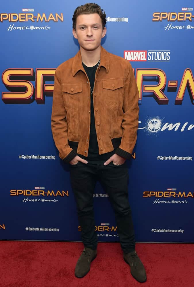 Tom Holland Spider-Man Homecoming premiere