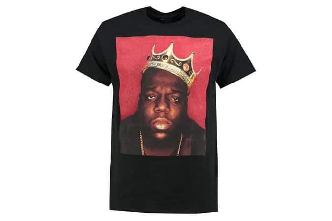 Boohoo Man Biggie Crown T-Shirt