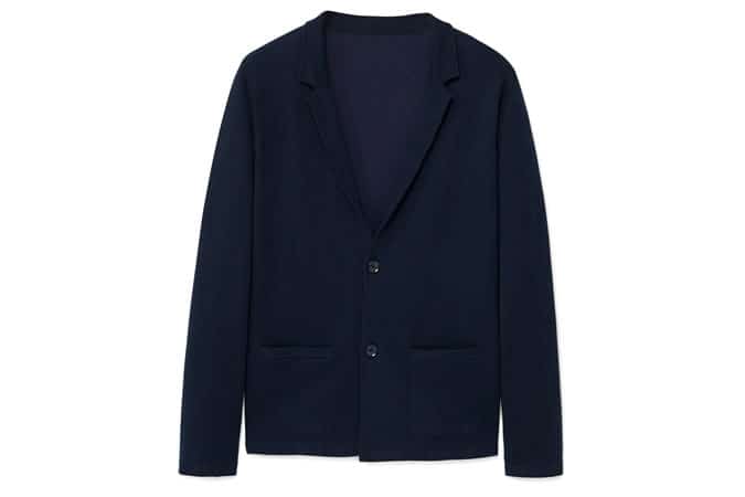 Mango Lapel Cotton Cardigan