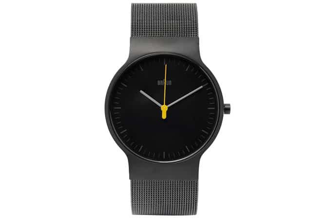 Braun Bn0211 Classic Slim Stainless Steel Mesh Watch