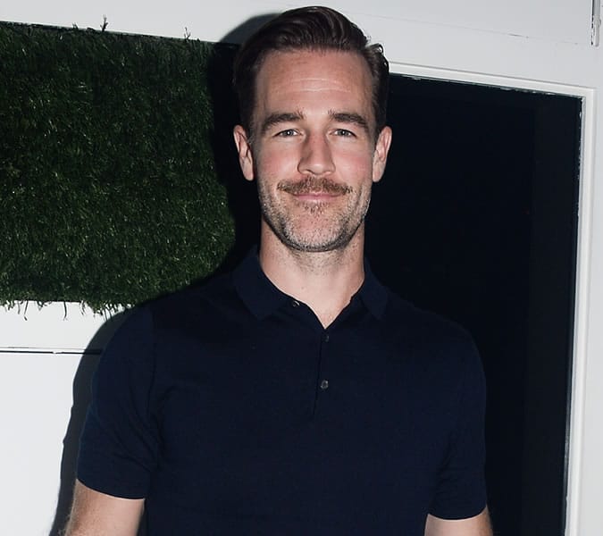 James Van Der Beek Moustache
