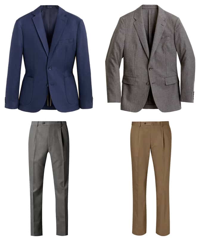 Color suit combinations shirt and Charcoal Grey