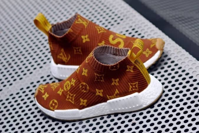 Supreme x Louis Vuitton All Over Print Custom Adidas NMD CS1 Sneaker