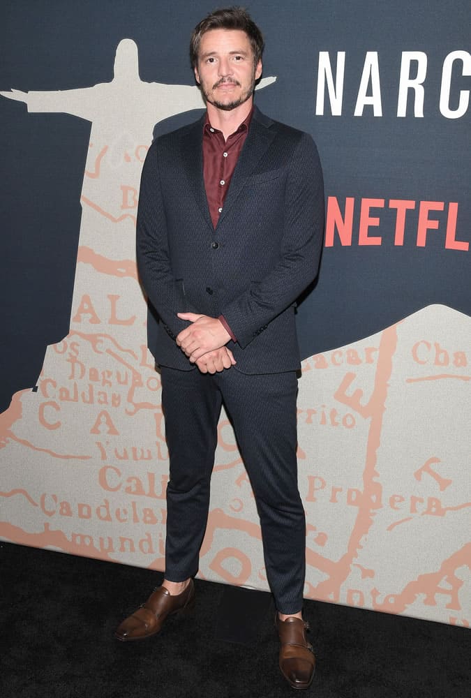 Pedro Pascal at a Narcos screening in New York