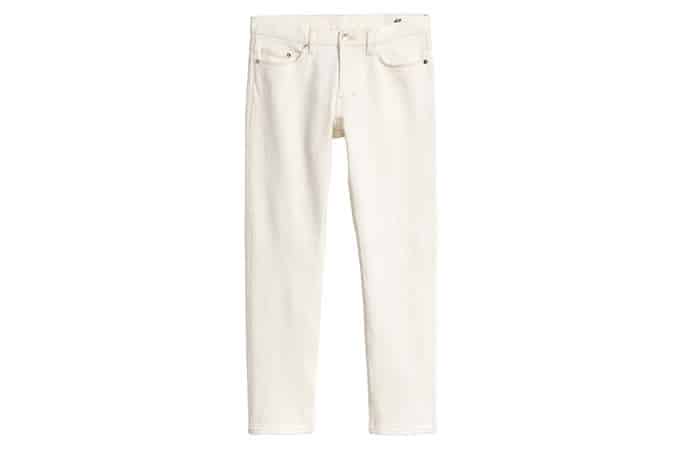 H&M Cropped Selvedge Jeans