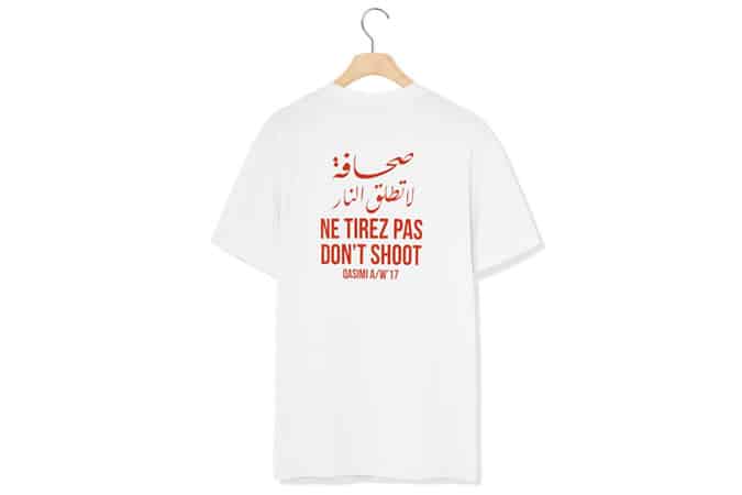 Qasimi ‘Don’t Shoot’ T-Shirt