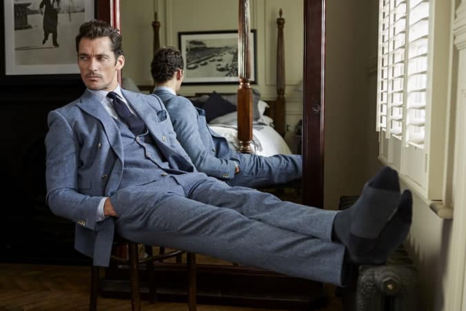 David Gandy Summer Wedding