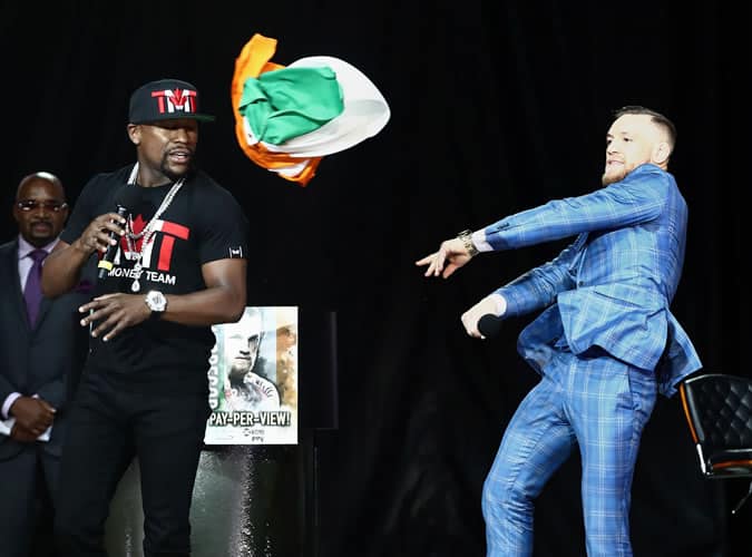 Mayweather vs. McGregor In The Style Ring