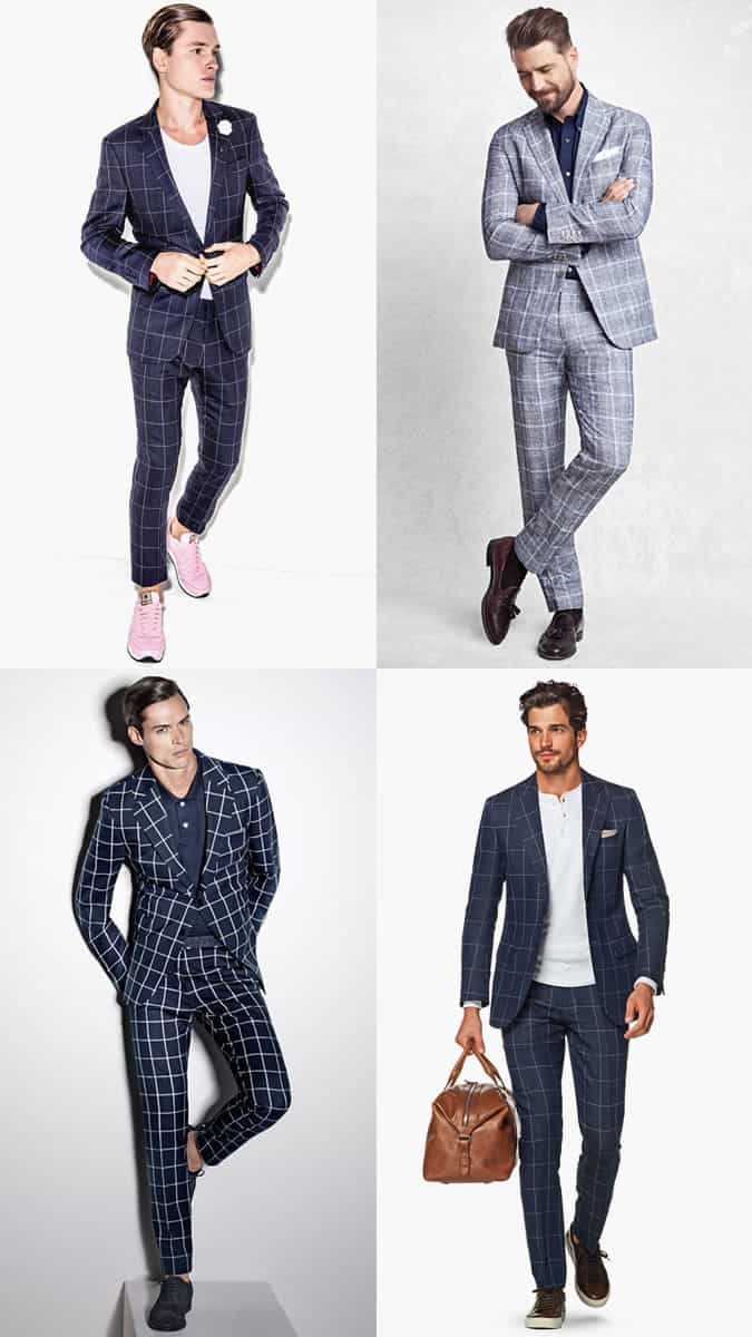 The best ways to wear a checked suit