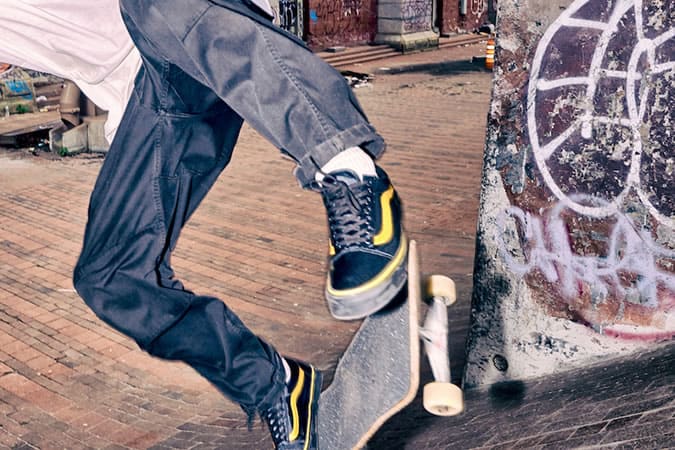 Vans x Opening Ceremony Satin Old Skool Sneakers 2017