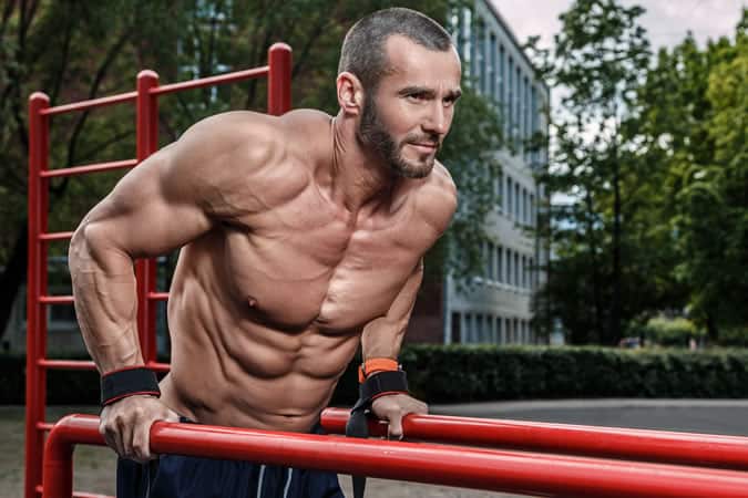 Shirtless Workout