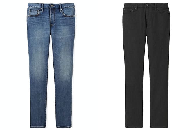 Men's Uniqlo Selvedge & Miracle Air Jeans