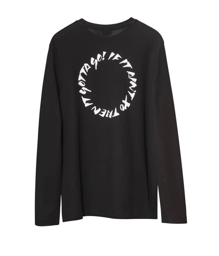 the weeknd h&m black xo sweatshirt