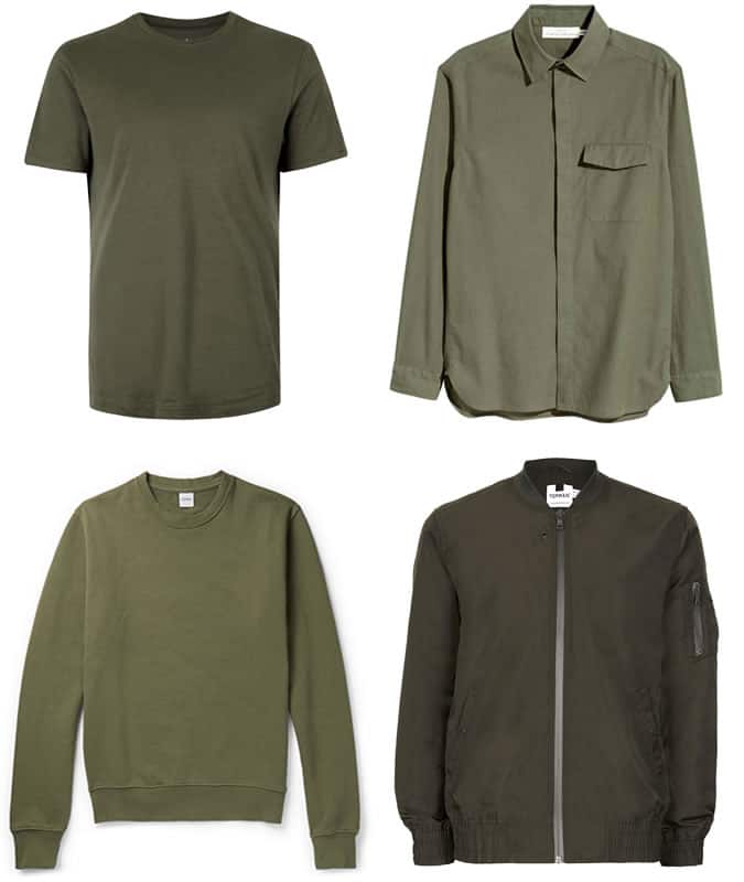 the best green-coloured layers for men