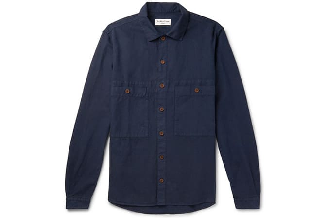 YMC Cotton And Linen-Blend Overshirt