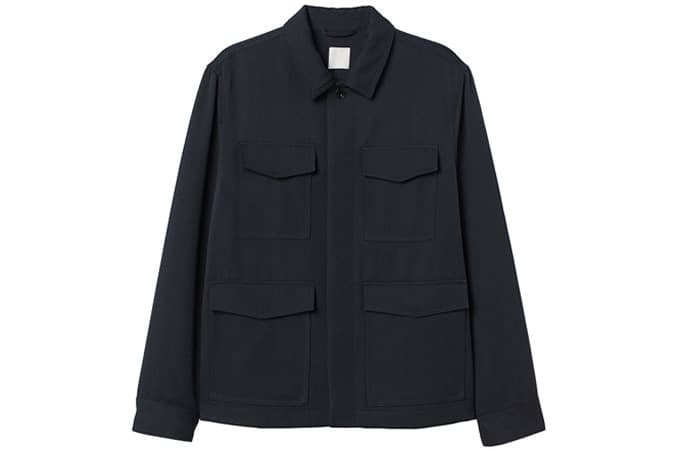 H&M Wool-blend shirt jacket