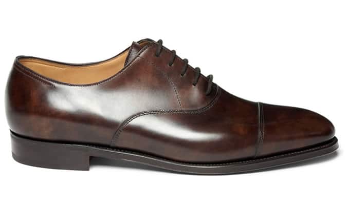 JOHN LOBB City II Leather Oxford Shoes