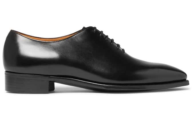 GAZIANO & GIRLING Sinatra Whole-Cut Leather Oxford Shoes