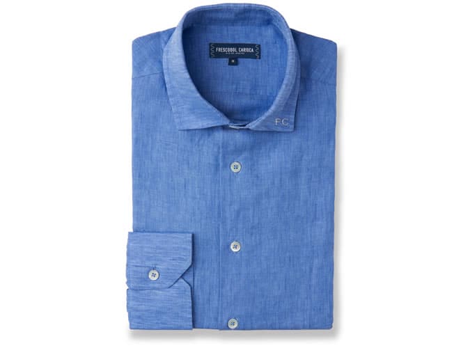 Frescabol Carioca Monogrammed Linen Shirt