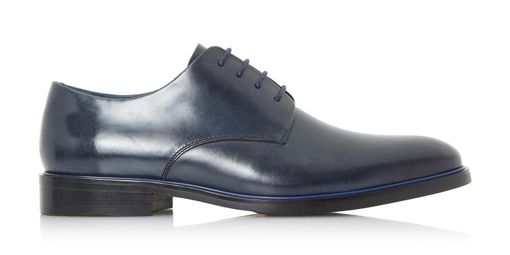 Dune London PLANET - NAVY Smart Lace Up Shoe