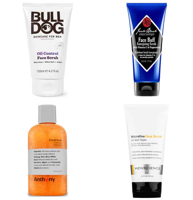 the best exfoliating face products for men