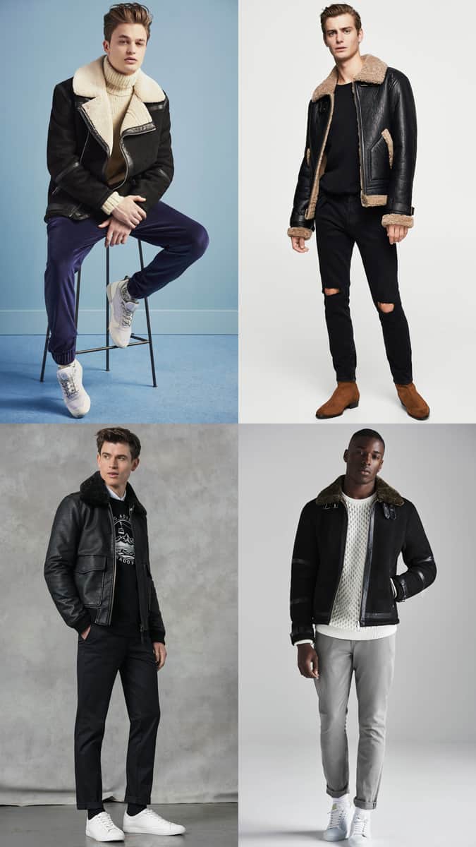 How to wear faux shearling jackets on a budget