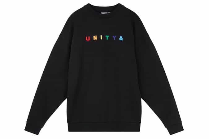 ASOS x GLAAD Unity & Sweatshirt
