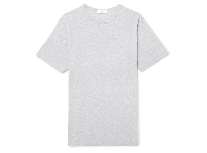 Mr P Mélange Cotton-Jersey T-Shirt