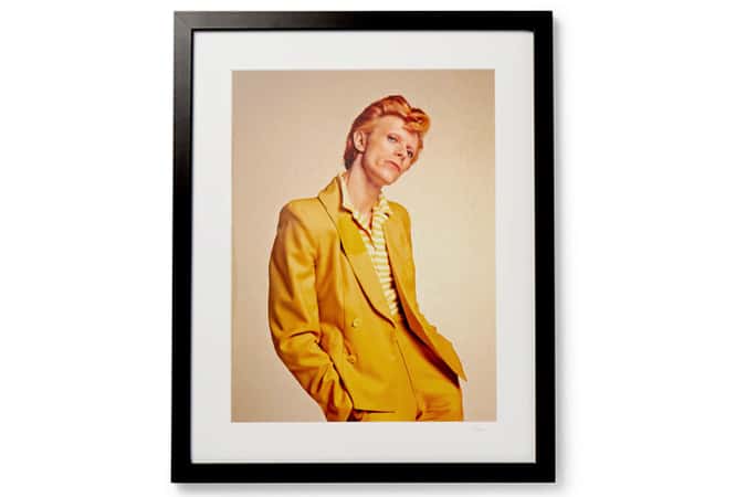 Framed David Bowie Print