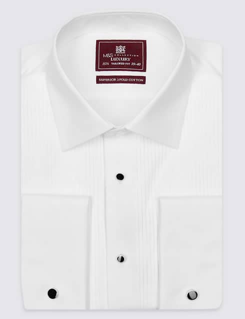 Pure Cotton Tailored Fit Shirt