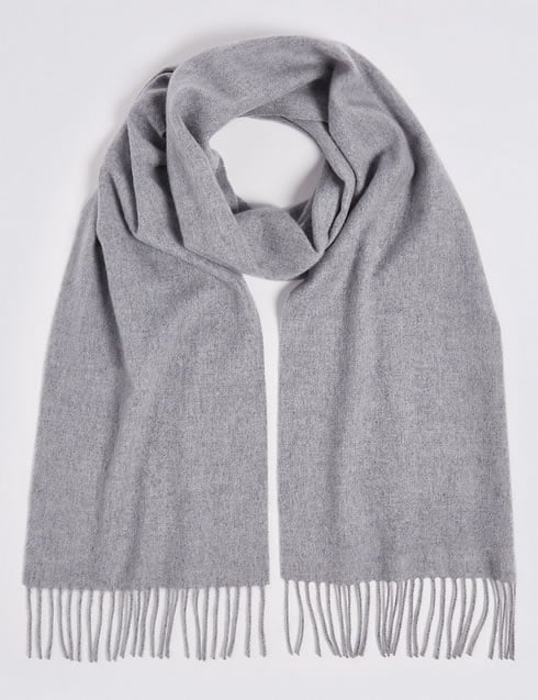 Pure Cashmere Woven Scarf