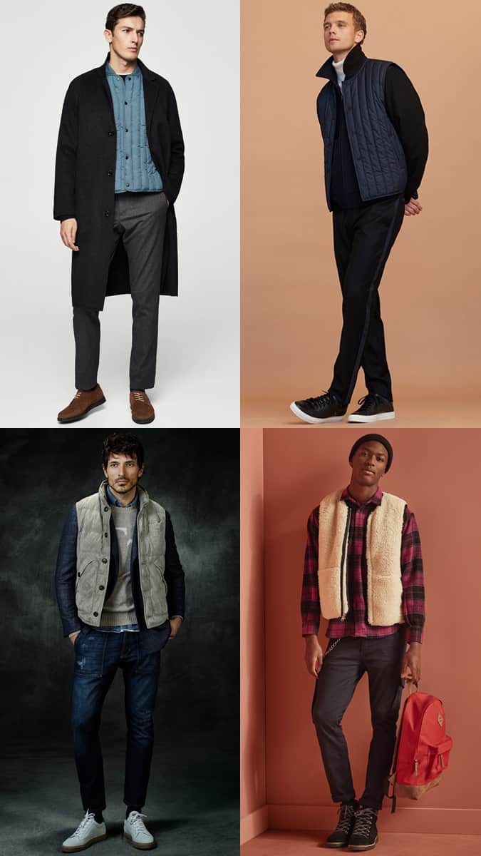 How to wear a gilet in a stylish way