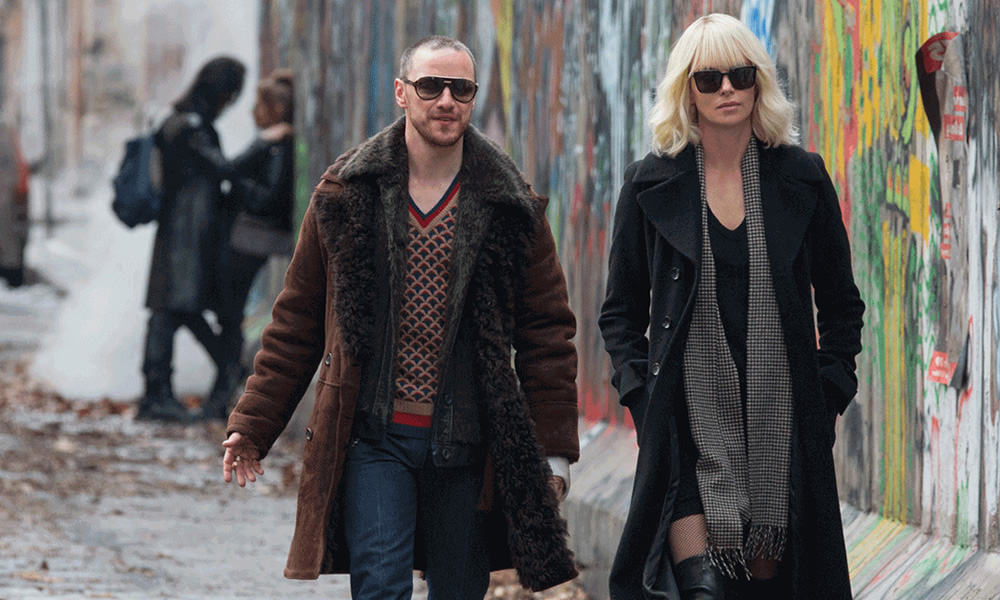 Charlize Theron And James McAvoy In Atomic Blonde